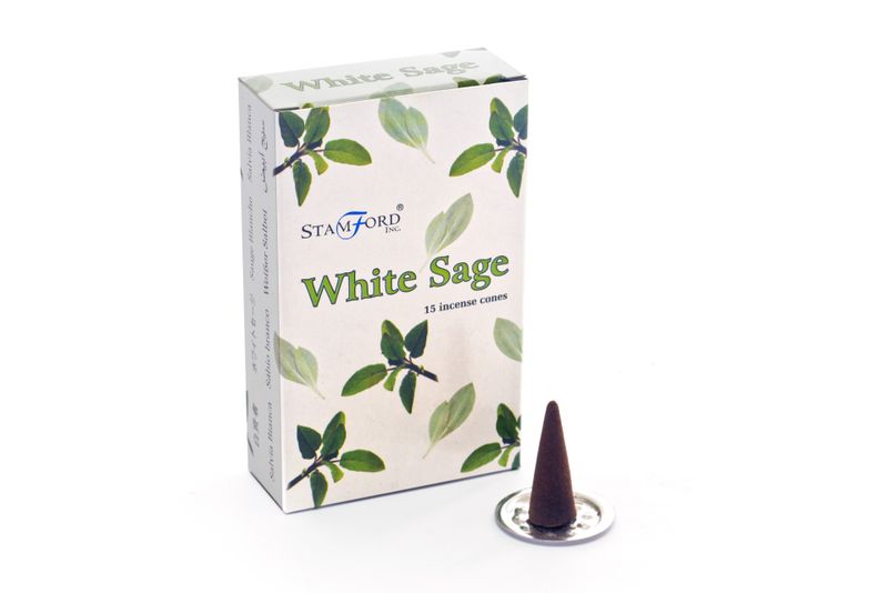 Conos de trigo blanco