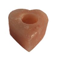 Portavelas de sal - Corazón pequeño