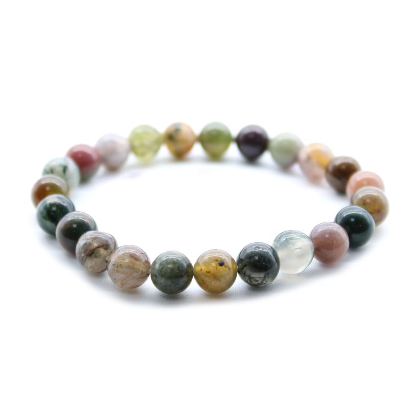 Brazalete de Energía - Ágata de musgo