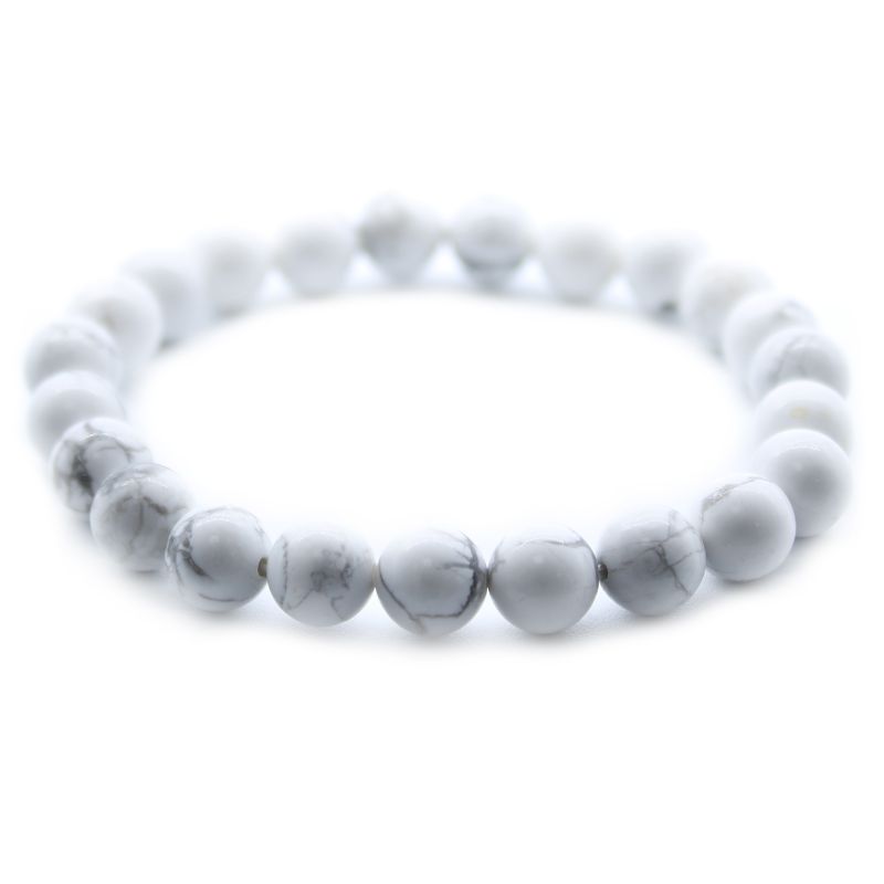 Brazalete de Energía - Jaspe blanco
