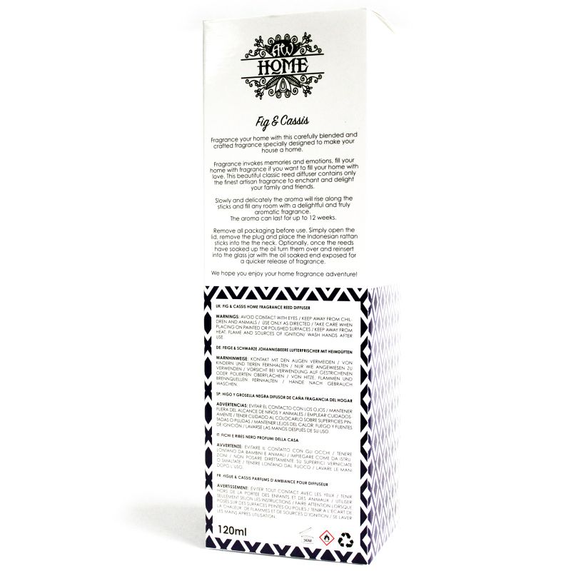 Difusor aromático 120ml - higo y grosella negra
