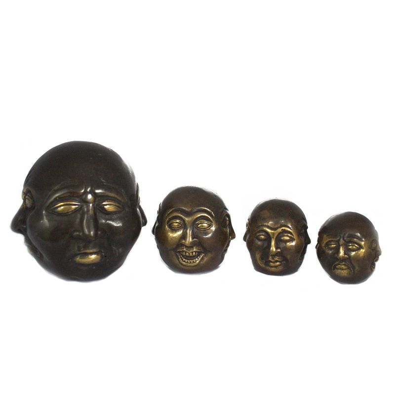 Fengshui - Buda de cuatro caras - 4.5cm