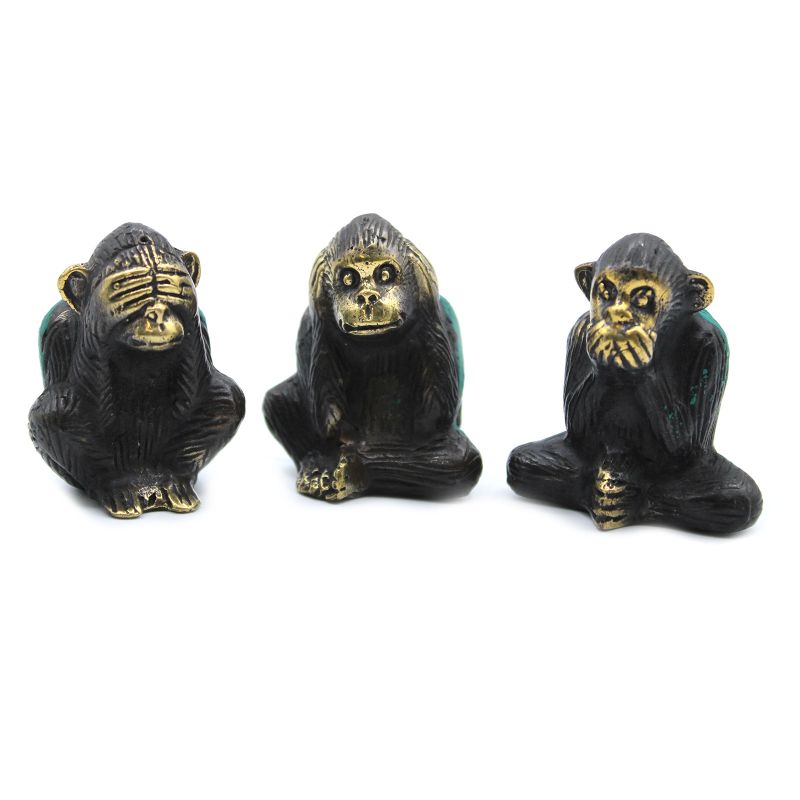 Juego de 3 - See No Evil, etc. - Monos