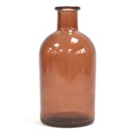 Botella difusoras redondas de color ámbar de 250 ml
