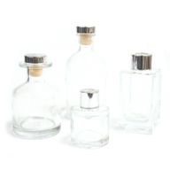 100 ml Botella difusora cuadrada de lengüeta larga - Claro