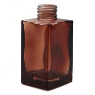100 ml Botella difusora cuadrada de lengüeta larga - Ambar