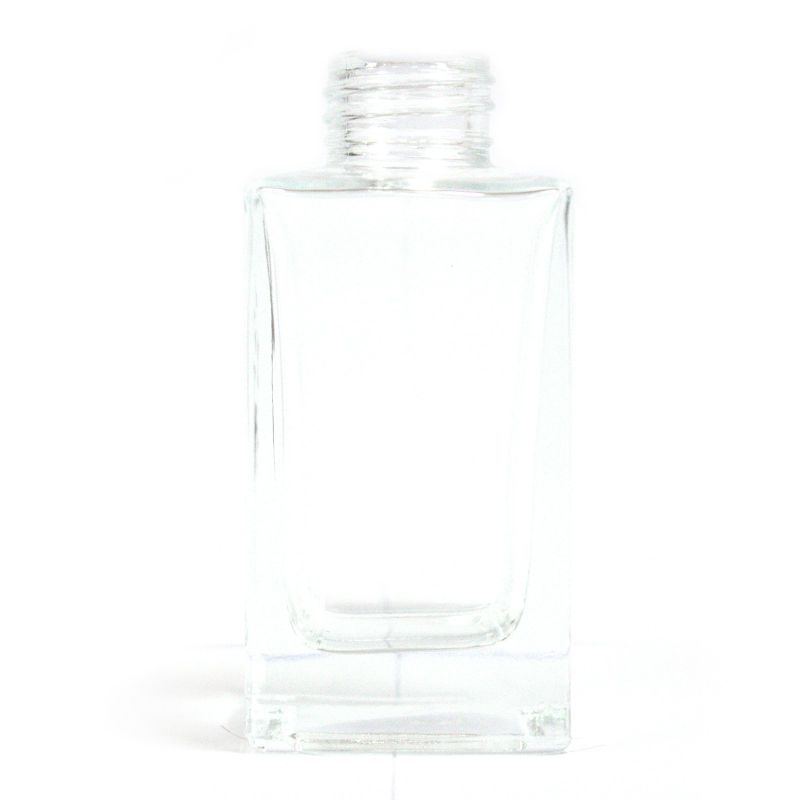 100 ml Botella difusora cuadrada de lengüeta larga - Claro
