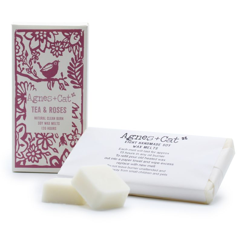 Caja de 8 Ceras - té & Rosas