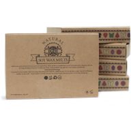 Caja de 6 cera de Soja - Café