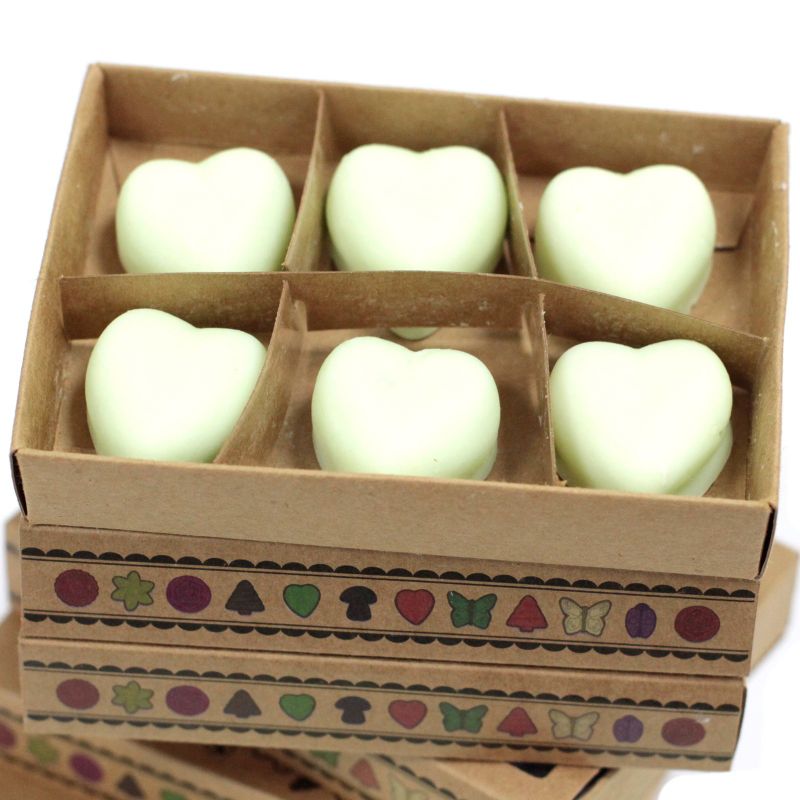 Caja de 6 ceras de Soja - Mantequilla De Brandy