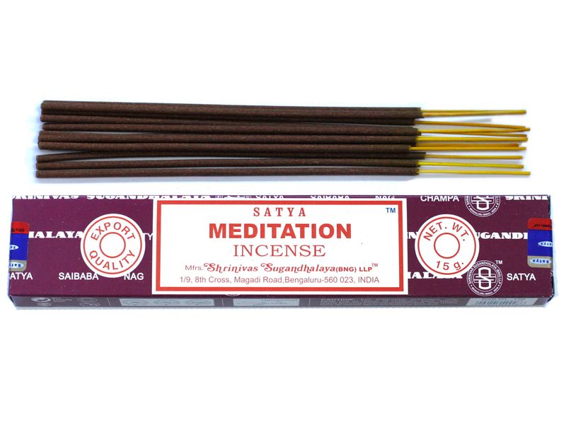 Varillas de Incienso Satya 15gm - Meditación