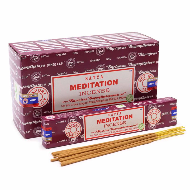 Varillas de Incienso Satya 15gm - Meditación