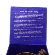 Cuenco tibetano set - Medicina Buda 10cm (min 500gm)