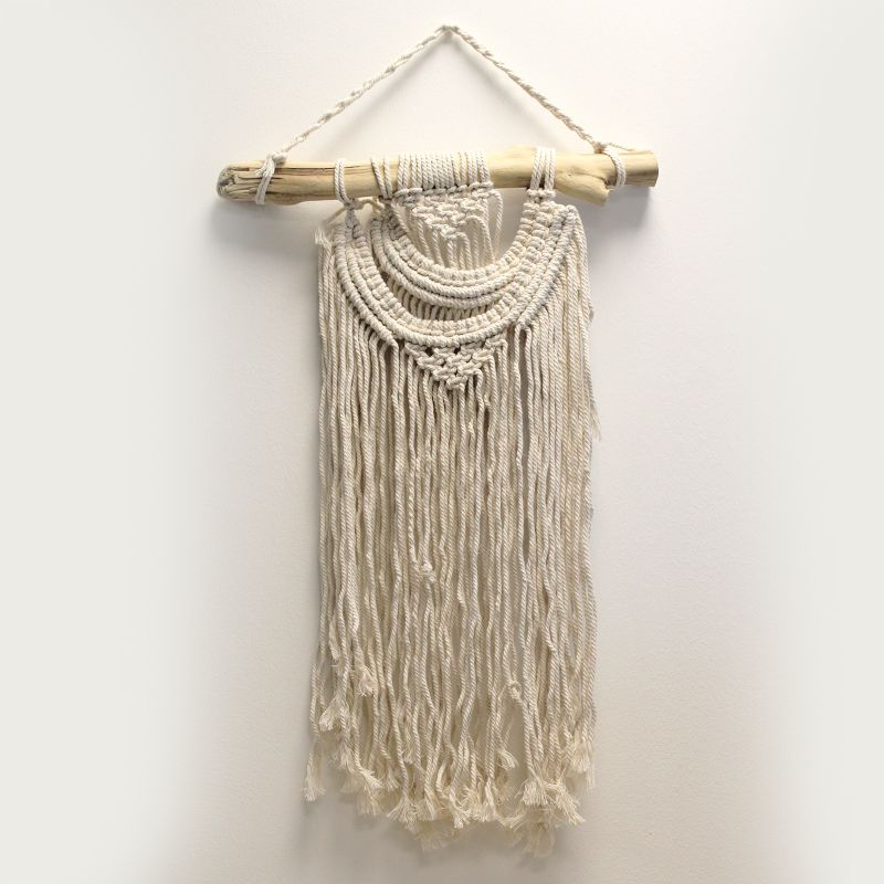 Tapice de Macramé - Tres olas