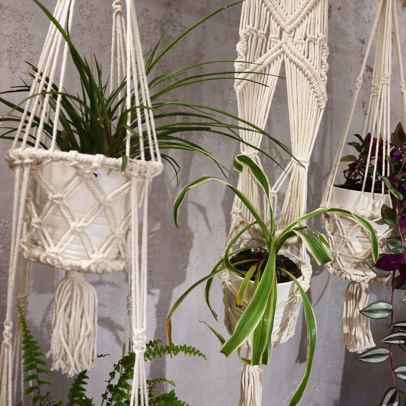 Macetero de Macrame - Pequeño