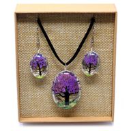 Flores Prensadas - Arbol De La Vida - Lavanda
