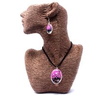 Flores Prensadas - Arbol De La Vida - Rosa brillante