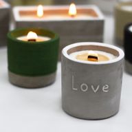 Olla mediana - Love - Purple Fig & Casis