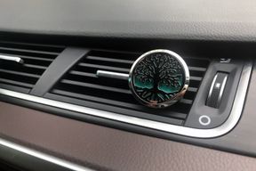 Kit difusor para coche - Estaño yoga chakra - 30mm