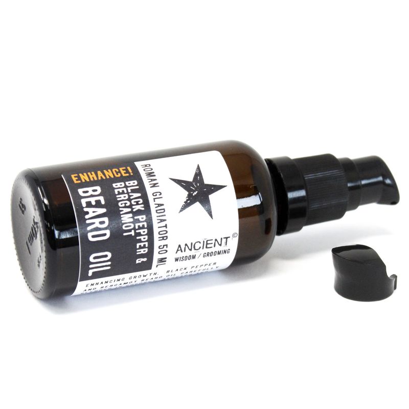 50ml Aceite para la barba - Gladiador Romano - Mejora!
