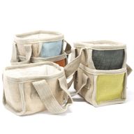 Cesta pequeña de yute - 16x10x12cm - Natural