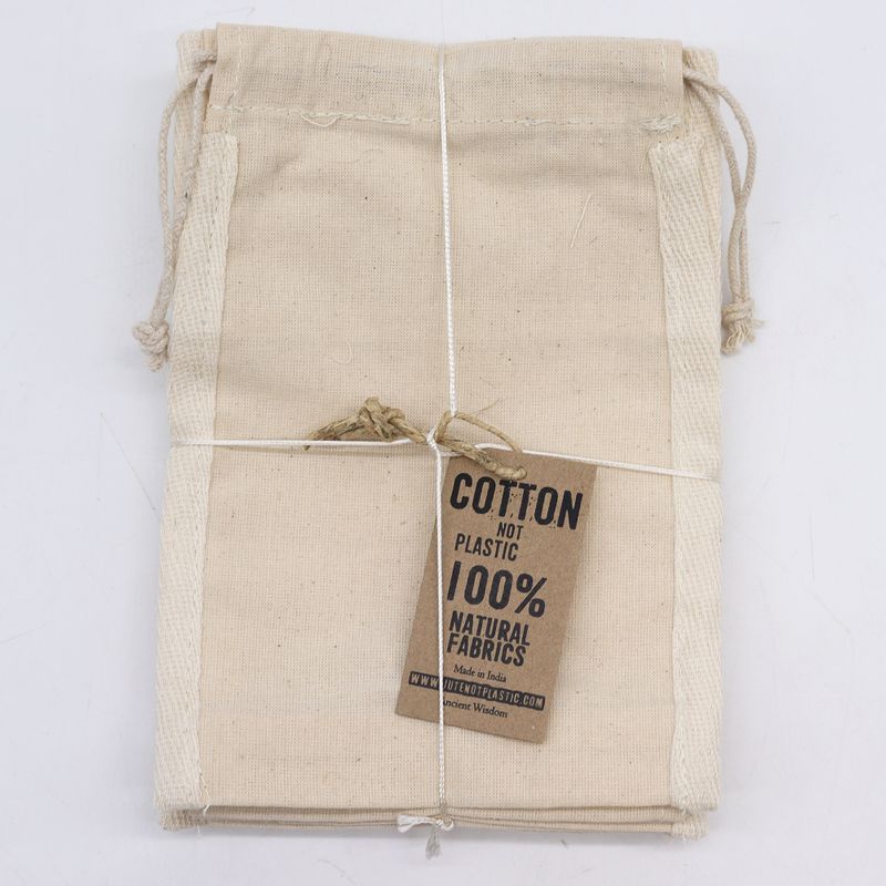 Bolsa de Algodón para ventana mediana - 21x15cm