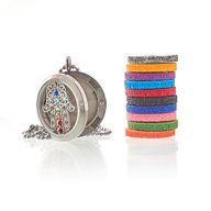 Collar de Joyería de Aromaterapia - Hamsa Chakra - 30mm