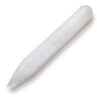 Varita de selenita - 16 cm (Ambos extremos punta)