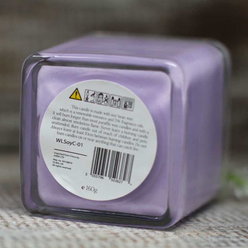 Velas de Soya sin Etiqueta- Baby Powder