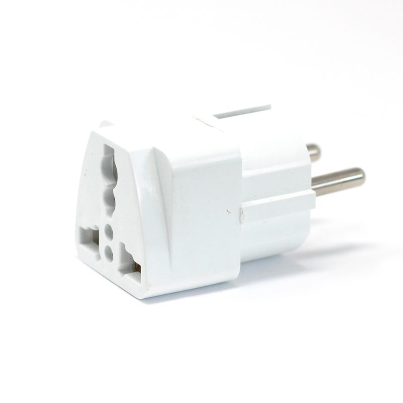 Adaptador de enchufe de Reino Unido a UE