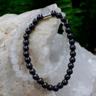 Pulsera de Piedras Preciosas Magnéticas - Cuarzo Blanco