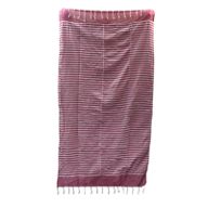 Manta de Algodón Pario - 100x180 cm - Rosa Caliente
