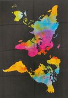 Arte mural de algodón - Mundo