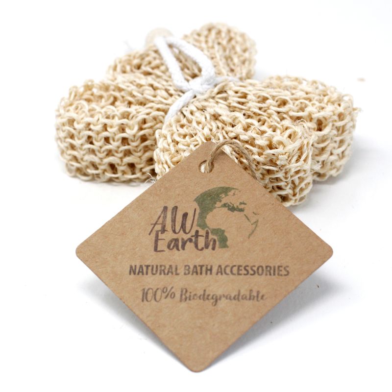 Esponja y exfoliante de sisal - Estrella exfoliante