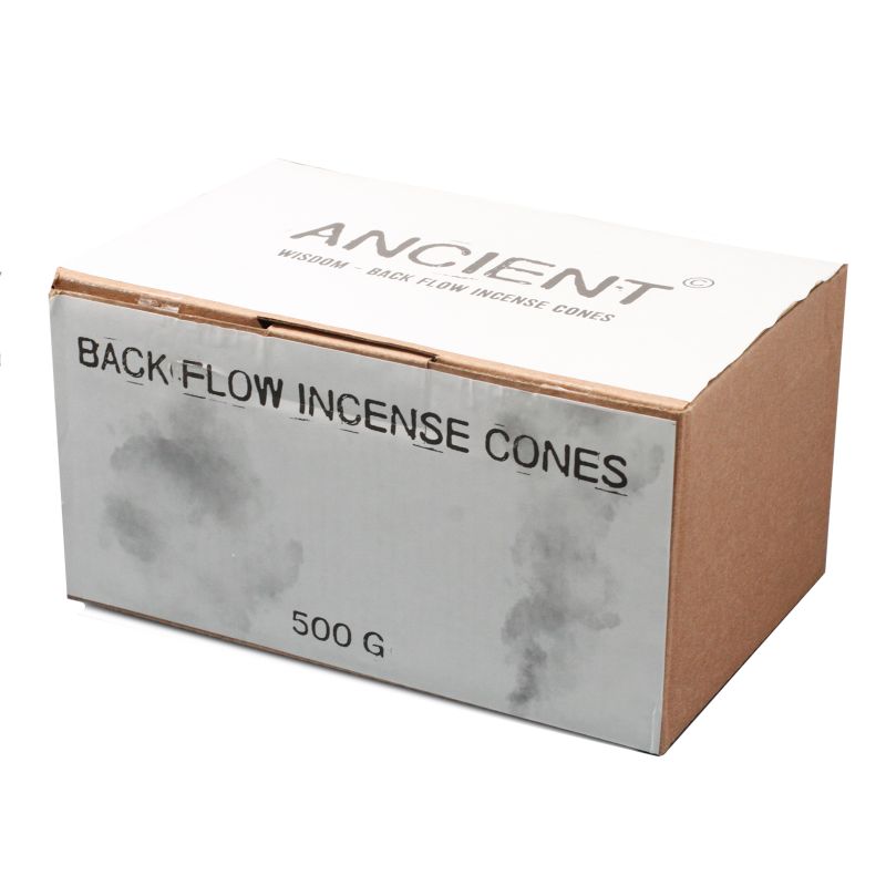 Caja Conos de Incienso Flujo Posterior 500g - Almizcle Tibetano  (approx 225 pcs)
