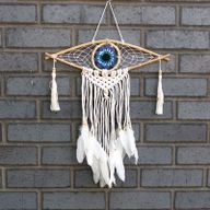 Atrapasueños - Sm Macramé Ojo Colores Surt