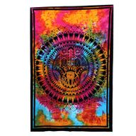 Colcha Individual de Algodón + Tapiz - Hamsa