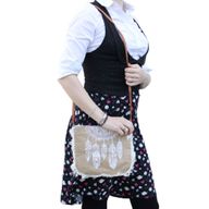 Bolso con flecos - Estampado Atr. Sueños