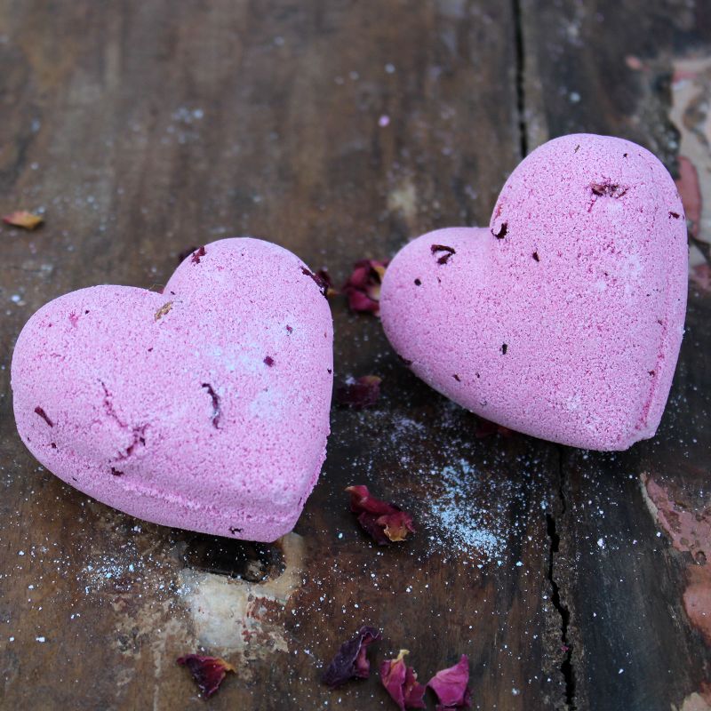 Bombas de Baño Corazón 70g - Ylang & Rose