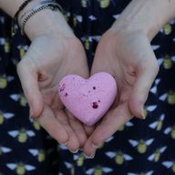 Bombas de Baño Corazón 70g - Ylang & Rose