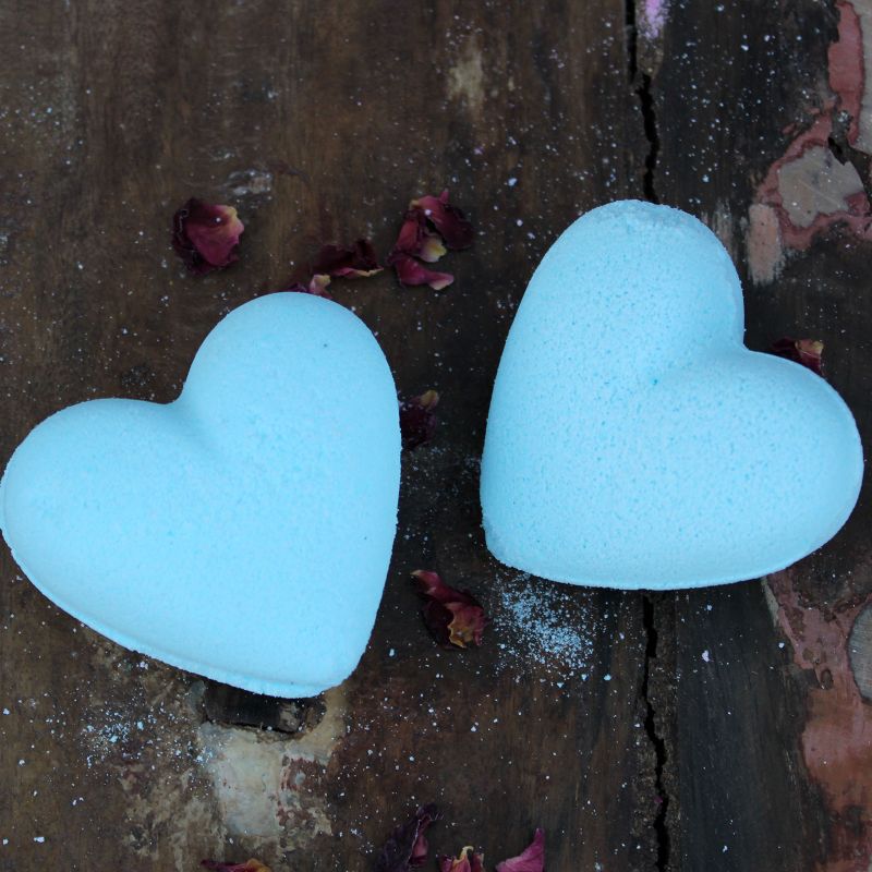Bombas de Baño Corazón 70g - Baby Powder