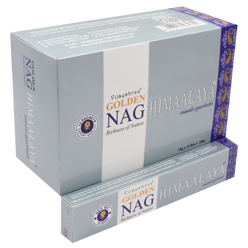 15g Incienso Dorado Nag - Himalaya