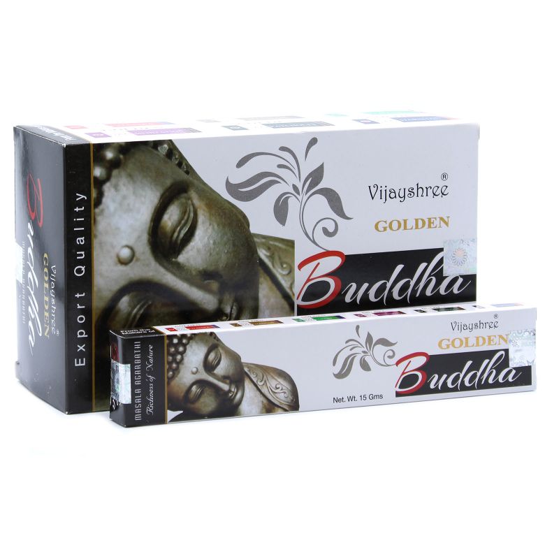 Incienso Buda Dorado de 15 g