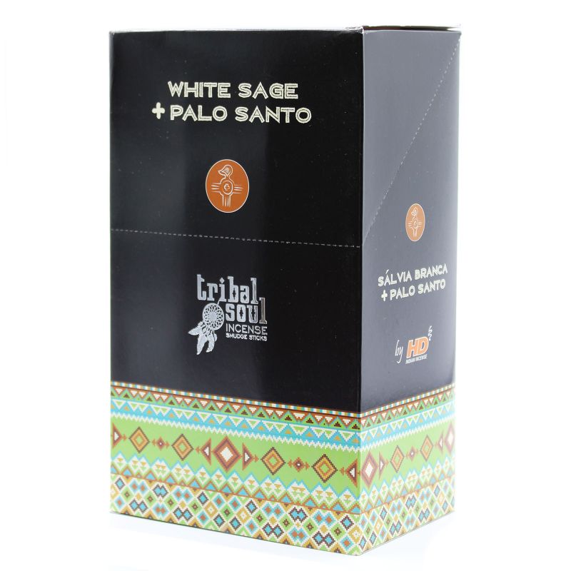 Incienso Tribal Soul - Salvia Blanca + Palo Santo