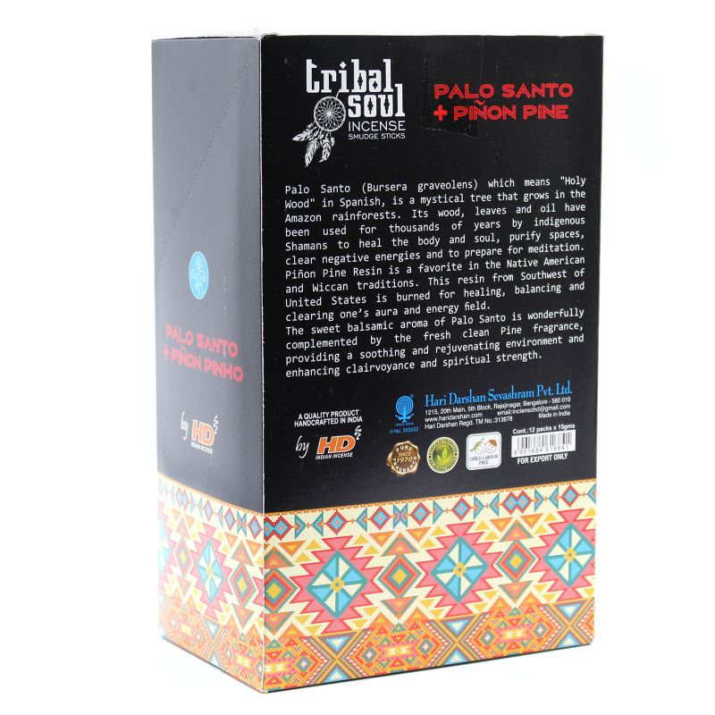 Incienso Tribal Soul - Palo Santo + Pinon Pine