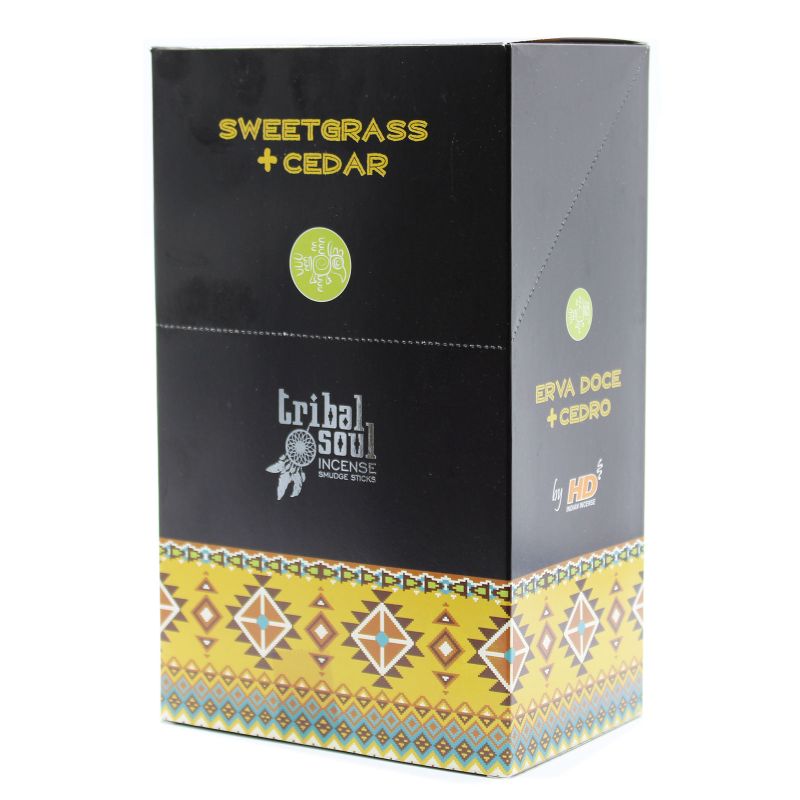 Incienso Tribal Soul - Hierba Sweert + Cedro