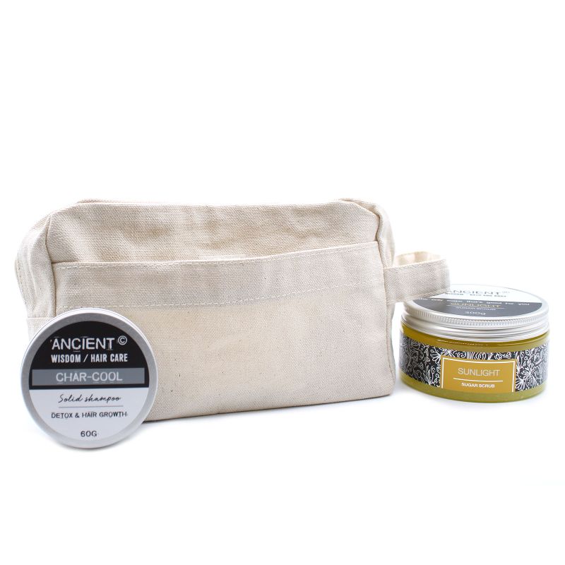 Neceser Algodón Natural 10 oz - Cuadrado Clásico