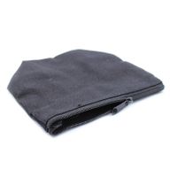Neceser de algodón negro 10 oz - bolso de luna