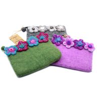 Estuche de Fieltro Natural (surt) - Cuatro Flores