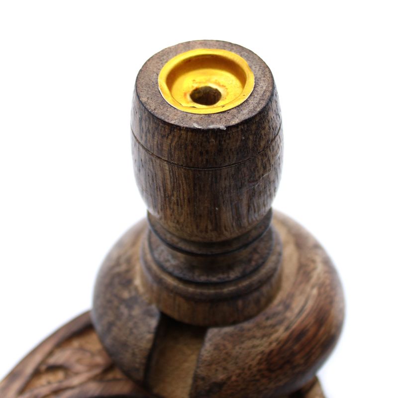 Sm Quemador Inverso Madera de Mango - Árbol de la Vida